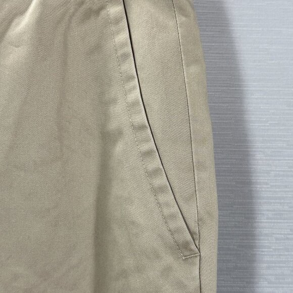 Bonobos Pants Mens 32 Wednesday Chino Straight Leg Tan Cotton Flat Front Pockets - Picture 3 of 11